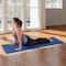 Leisure Sports Non-Slip Yoga Mat Double Sided Comfort Foam Exercise for Fitness, Pilates with Carrying Strap (Blue) 728550DMS - alternate 3